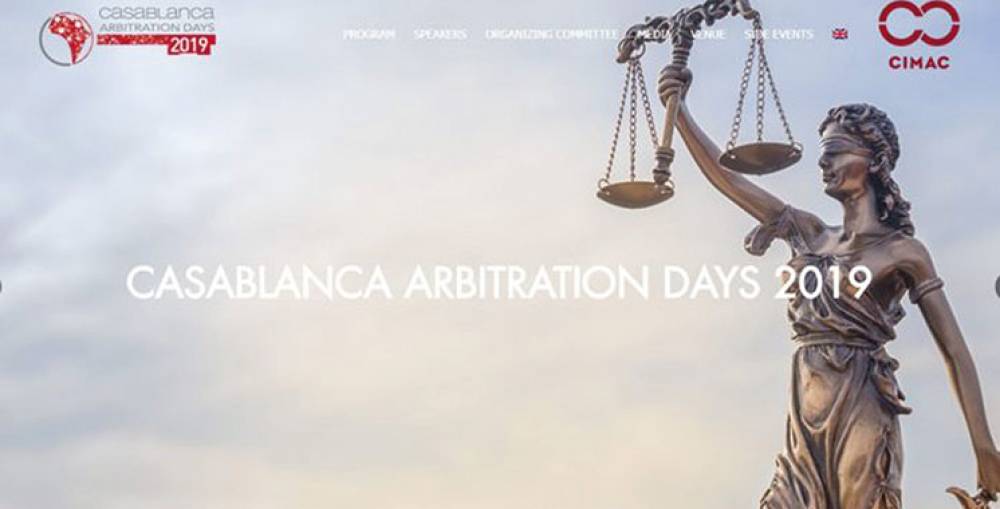 Rendez-vous à la 5ème édition des Casablanca Arbitration Days les 5 et 6 décembre 2019