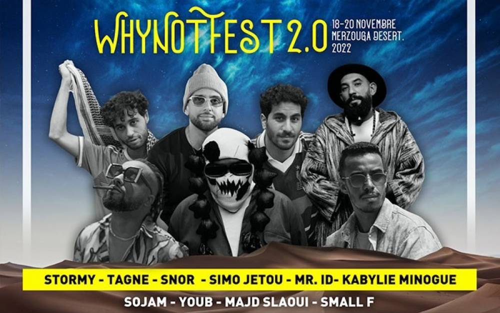 Festival WhyNotFest, 2ème édition à Merzouga