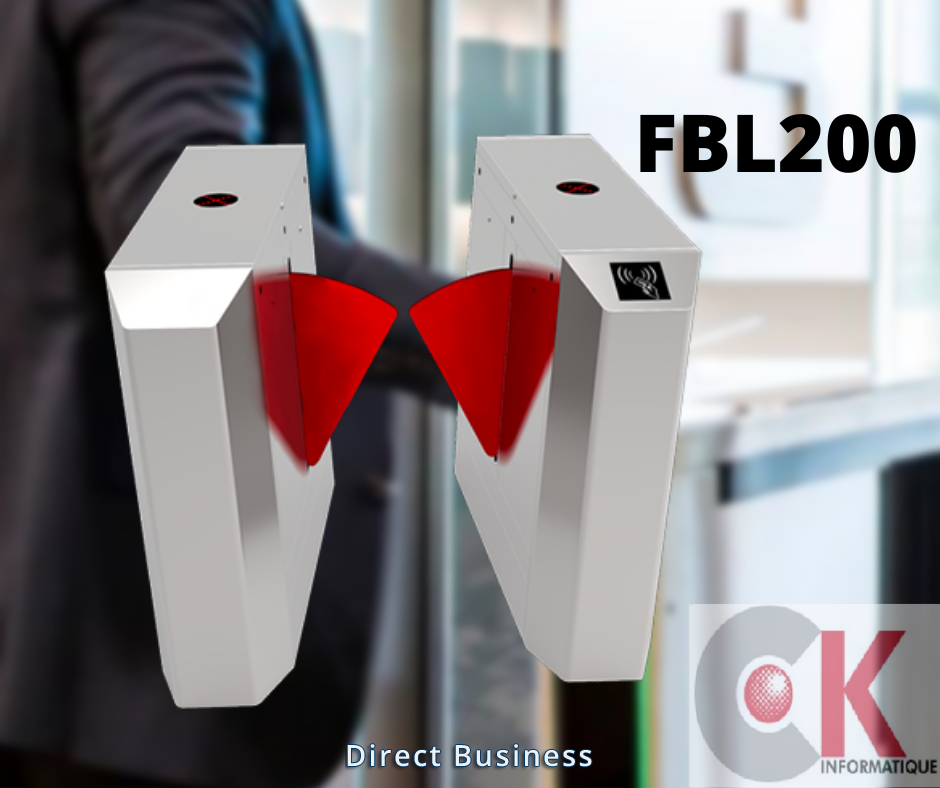 Contrôle d’entrée Portillon basculant