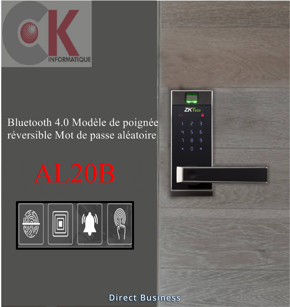 Serrure d'empreintes digitales