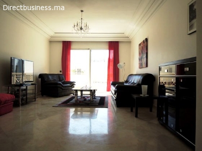 Appartement meublé — 120 m² avec terrasses — Racine, Casab