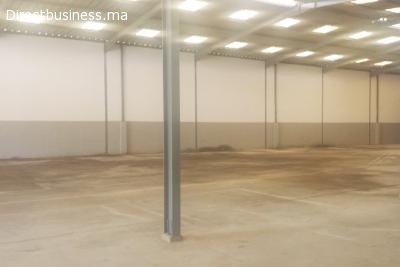Bâtiment de production/stockage de 1.500 m² à ZI Bouskoura