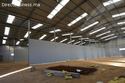 Batiment industriel 3000 m² sur terrain de 2 Ha, Casablanca