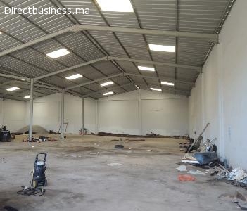 Batiment industriel 900 m² sur terrain de 2000 m², Kénitra