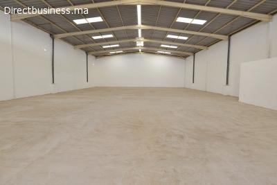 Batiments industriels 1000 m² à louer, Nouaceur
