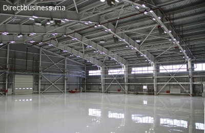 DEPOT HANGAR STOCKAGE de 600 m2 ZI Lissasfa