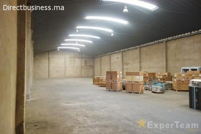 Entrepôt de stockage de 800 m² à Ain Sebaâ