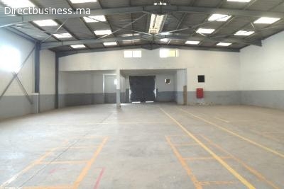 Local de production et stockage de 1350m2 à Bouskoura