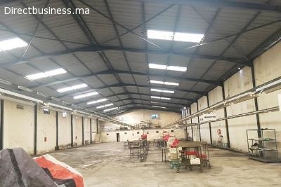 Local industriel à louer à la zone industrielle Ain Sebaa