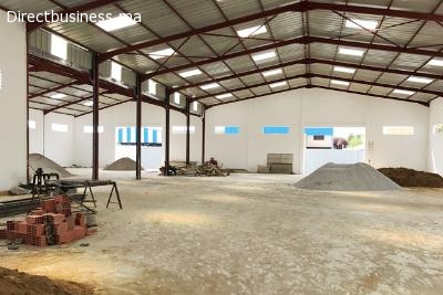 Local industriel de 1.700 m² — Zone industrielle  Bir Rami