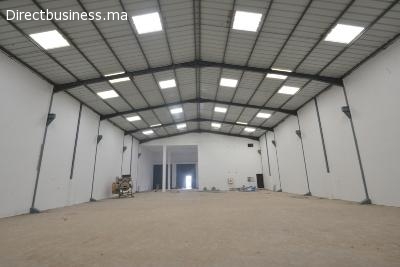location local industriel de 850m2 à Nouaceur