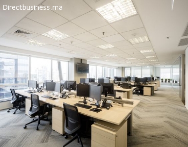Plateau Bureau 300 m² Maarif Bd Brahim Roudani